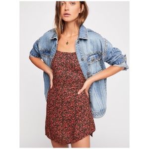 Free People Top It Off Printed Slip